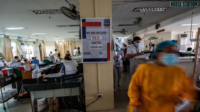 Code red at a hospital in the Philippines during the COVID-19 pandemic. Photo credit: ADB.